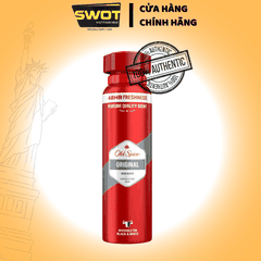 Xịt khử mùi toàn thân Old Spice Original | Whitewater | Captain chai 150ml - SWOT