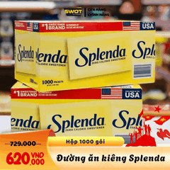 ĐƯỜNG ĂN KIÊNG SPLENDA - HỘP 1000 GÓI