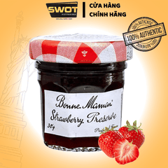 Mứt Bonne Maman các loại của Pháp, mang đến mứt trái cây cao cấp của Pháp, không chất bảo quản, giữ trọn vị tươi ngon, lựa chọn hoàn hỏa cho bữa ăn lành mạnh - SWOT