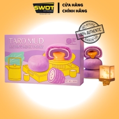 Bánh Trứng Chảy Khoai Môn Taro Mud / Bánh trứng chảy nhân kem sữa - Hộp 6 Bánh 300gr - SWOT