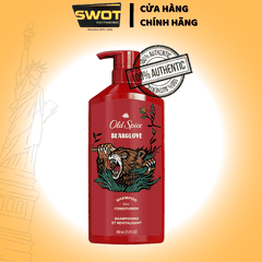 Dầu Gội - Xả Old Spice 2in1 3 mùi Chai 650ML của Mỹ - SWOT