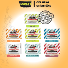 Kẹo Con Tàu Fisherman’s Friend đủ vị 25g - Bạc Hà, Cherry, Cam Chanh, Quýt, Táo Quế, Khuynh Diệp -SWOT