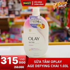 SỮA TẮM OLAY AGE DEFYING - CHAI 1.03LÍT