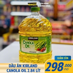 DẦU ĂN KIRKLAND - CỦA MỸ CHAI 2,84 LÍT