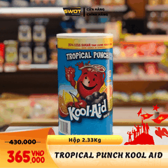 TROPICAL PUNCH KOOL AID - HỘP 2.33KG