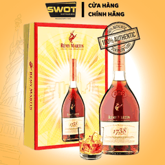 RƯƠU REMY MARTIN 1738 ACCORD ROYAL 750ML đặc biệt “eaux-de-vie” lâu năm cho ra thành phẩm là hương vị phong phú và mạnh mẽ chưa từng có. Rượu Remy Martin 1738 nằm giữa phân khúc VSOP và XO - SWOT