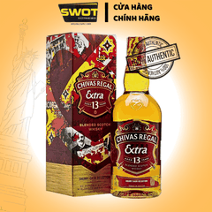 Rượu Chivas Extra 13 Sherry Cask 700ml (ANH QUỐC) có diện mạo trẻ trung hơn so với những dòng Chivas truyền thống - SWOT
