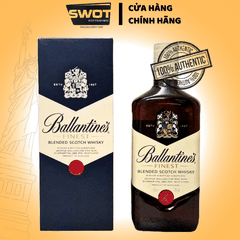 Rượu Ballantines Finest 700ml (ANH QUỐC) chính là sự kết hợp hoàn hảo giữa hương vị blended whisky trứ danh và thiết kế hộp quà hiện đại, tinh tế - SWOT