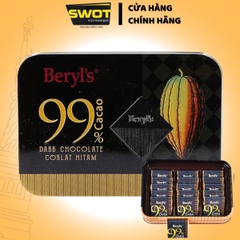 Socola Beryl's Cao Cấp Nhập Khẩu chính hãng, Chocolate đắng hương vị cacao và ngọt vừa phải Food Thức Ăn Ăn Vặt Socola - SWOT