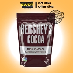 Bột Cacao Hershey's Cocoa -Túi 625g 100% Cacao Nguyên Chất Không Đường - SWOT