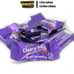 Socola Cadbery Dairy Milk 81g, Chocolate nhập khẩu chính hãng, thơm ngon đặc biệt, không ngọt gắt - SWOT
