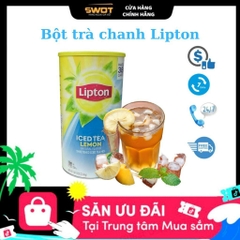 Trà lipton chanh iced tea lemon 2.54kg - SWOT review hàng Mỹ