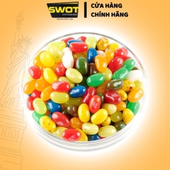 SWOT Kẹo Jelly Bean 49 Vị 1.81 Kg của Mỹ Nước Ép Thật Hương Vị Chua Ngọt Độc Lạ Túi Lớn Phù Hợp Ăn Vặt Hàng Ngày