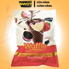 Bánh kem Ốc quế Adorable Till Ever 300g nhân kem đủ vị 300g, Sự kết hợp giữa lớp vỏ ốc quế thơm giòn tan và nhân kem mềm mịn, đậm vị, ngọt thanh vừa phải - SWOT