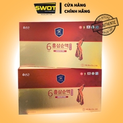 Nước hồng sâm 6 năm tuổi Hàn Quốc (70mlx30 gói), Hồng sâm Hàn cao cấp, bổ dưỡng, tăng cường sức khỏe - SWOT
