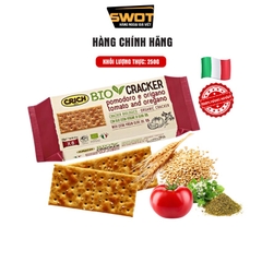 Bánh quy giòn Crich Bio Cracker Ý 250g, Bánh quy giòn sinh học Ý cao cấp, thơm ngon thượng hạng, hỗ trợ ăn kiêng - SWOT