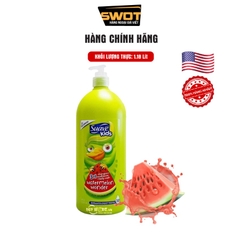Sữa tắm gội xả Suave Kids Mỹ 3in1 1.18L, Sữa tắm gội xả trẻ em hương dấu hàng Mỹ cao cấp, sạch thơm an toàn cho bé- SWOT