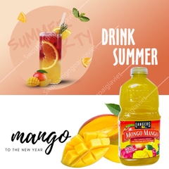 Nước ép trái cây LANGERS 1.89L MỸ nhiều vị, Nước ép trái cây tươi Mỹ, giàu dinh dưỡng, chống oxi hóa