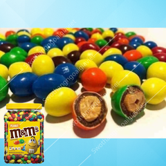 Socola nhân Đậu Phộng & Sữa M&M Mỹ 1757g, Chocolate Mỹ cao cấp, thơm ngon thượng hạng không quá ngọt - SWOT