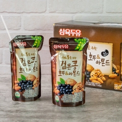 Thùng 20 Sữa hạt Óc Chó, Đậu Đen, Hạnh Nhân Sahmyook Hàn Quốc 190ml, Sữa thơm ngon giàu dinh dưỡng