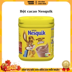 Bột cacao Nesquik Mỹ 1257g, Bột sữa cacao Mỹ cao cấp thơm ngon đậm vị giàu giá trị dinh dưỡng