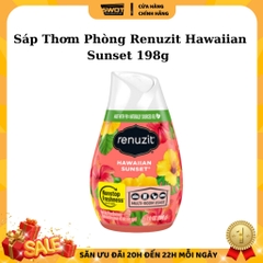 Sáp thơm phòng RENUZIT Mỹ 198g, Sáp thơm mùi hương thoải mái, dễ chịu, tiện dụng để phòng, tủ, ô tô