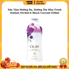 Sữa tắm OLAY Mỹ 650ml & 887ml, Sữa tắm dưỡng da dưỡng ẩm giúp da trắng sáng mịn màng, thơm tự nhiên