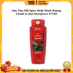 Sữa tắm nam Old Spice Body Wash Mỹ 473ml, Sữa tắm dạng gel sạch mát da tạo bọt nhiều, hương nam tính