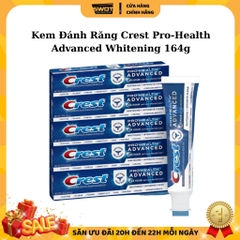 Kem đánh răng Crest Mỹ, Kem đánh răng bảo vệ răng chắc khỏe, trắng sáng, hương bạc hà thanh mát