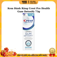 Kem đánh răng Crest Mỹ, Kem đánh răng bảo vệ răng chắc khỏe, trắng sáng, hương bạc hà thanh mát
