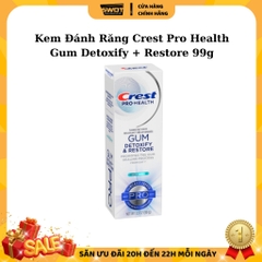 Kem đánh răng Crest Mỹ, Kem đánh răng bảo vệ răng chắc khỏe, trắng sáng, hương bạc hà thanh mát