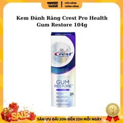 Kem đánh răng Crest Mỹ, Kem đánh răng bảo vệ răng chắc khỏe, trắng sáng, hương bạc hà thanh mát