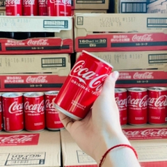 Thùng 30 lon Nước ngọt Coca Cola Nhật 160ml, Nước giải khát ga CocaCola thơm ngon bổ sung năng lượng