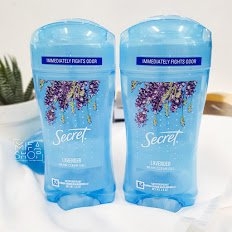 Lăn khử mùi Secret Mỹ nhiều hương, Lăn khử mùi dạng gel Mỹ cao cấp, khô thoáng, ngăn tiết mồ hôi, lưu hương bền lâu