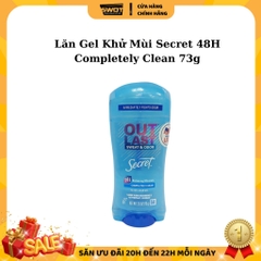 Lăn khử mùi Secret Mỹ nhiều hương, Lăn khử mùi dạng gel Mỹ cao cấp, khô thoáng, ngăn tiết mồ hôi, lưu hương bền lâu