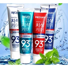 Kem đánh răng Median Dental IQ 93% Hàn Quốc 120g, Kem đánh răng Hàn Quốc cao cấp, giúp trắng răng, giảm ố, khử mùi hôi