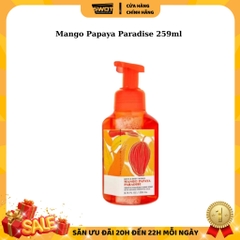 Nước rửa tay Bath & Body Works Mỹ 259ml, Nước rửa tay Mỹ, tẩy sạch vi khuẩn, dưỡng ẩm, bảo vệ dạ tay