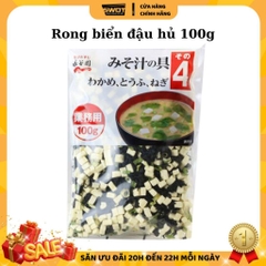 Rong biển đậu hủ nấu canh 100g - Nhật