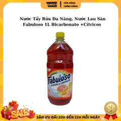 Nước lau sàn FABULOSO Mỹ, Nước tẩy rửa đa năng làm sạch sâu lưu hương lâu nhiều loại vật liệu sứ, gỗ