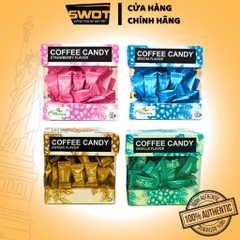 Kẹo Coffee Candy Pamiriter Đài Loan nhiều vị 70g, Kẹo cafe Đài Loan cao cấp, thơm ngon độc đáo, sảng khoái tinh thần