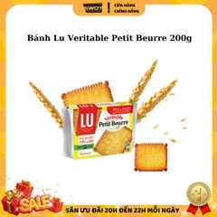 Bánh quy Lu Veritable Petit Beurre Pháp, Bánh cookie Pháp cao cấp thơm ngon hảo hạng, béo ngọt vừa phải, giàu dinh dưỡng