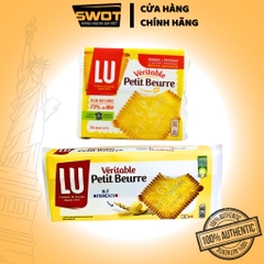 Bánh quy Lu Veritable Petit Beurre Pháp, Bánh cookie Pháp cao cấp thơm ngon hảo hạng, béo ngọt vừa phải, giàu dinh dưỡng