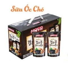 Thùng 20 Sữa hạt Óc Chó, Đậu Đen, Hạnh Nhân Sahmyook Hàn Quốc 190ml, Sữa thơm ngon giàu dinh dưỡng