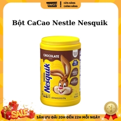 Bột cacao Nesquik Mỹ 1257g, Bột sữa cacao Mỹ cao cấp thơm ngon đậm vị giàu giá trị dinh dưỡng