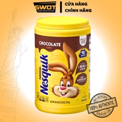 Bột cacao Nesquik Mỹ 1257g, Bột sữa cacao Mỹ cao cấp thơm ngon đậm vị giàu giá trị dinh dưỡng