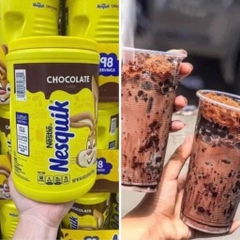 Bột cacao Nesquik Mỹ 1257g, Bột sữa cacao Mỹ cao cấp thơm ngon đậm vị giàu giá trị dinh dưỡng