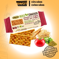 Bánh quy giòn Crich Bio Cracker Ý 250g, Bánh quy giòn sinh học Ý cao cấp, thơm ngon thượng hạng, hỗ trợ ăn kiêng - SWOT