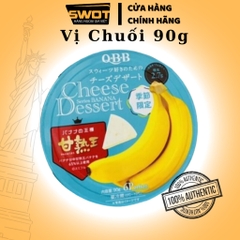 Phô mai QBB Nhật Bản 90gr nhiều vị, Phô mai cho bé vị trái cây tự nhiên, giàu vitamin, dinh dưỡng