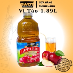 Nước ép trái cây LANGERS 1.89L MỸ nhiều vị, Nước ép trái cây tươi Mỹ, giàu dinh dưỡng, chống oxi hóa
