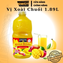 Nước ép trái cây LANGERS 1.89L MỸ nhiều vị, Nước ép trái cây tươi Mỹ, giàu dinh dưỡng, chống oxi hóa